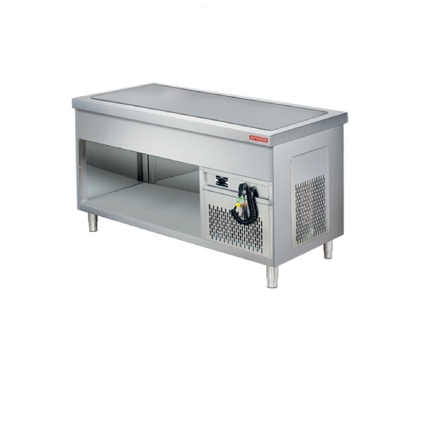Arisco Soğuk Pleyt Altı Açık Dolaplı Refrıgerated Plate Unit On Refrıgerated Cupboard Elektrikli Total Power (W) 318 1800X700/1000X850/124
