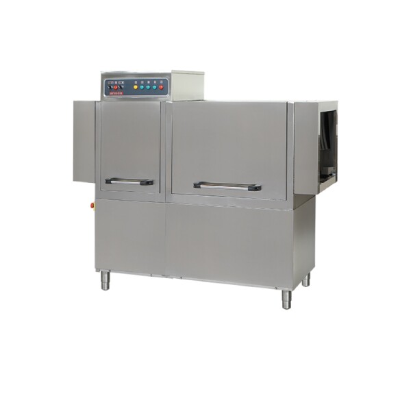 Arisco Bulaşık Yıkama Makinesi Rack Conveyor Dishwashers Without Dryer