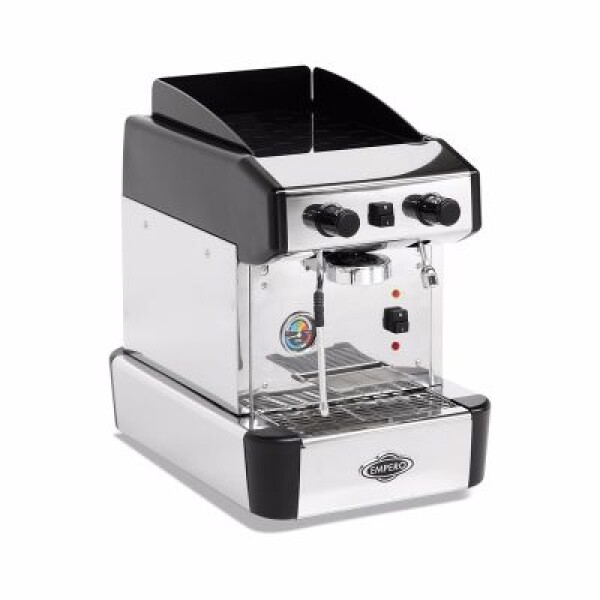Empero Yarı Otomatik Espresso Kahve Makinesi, 1 Gruplu, Siyah
