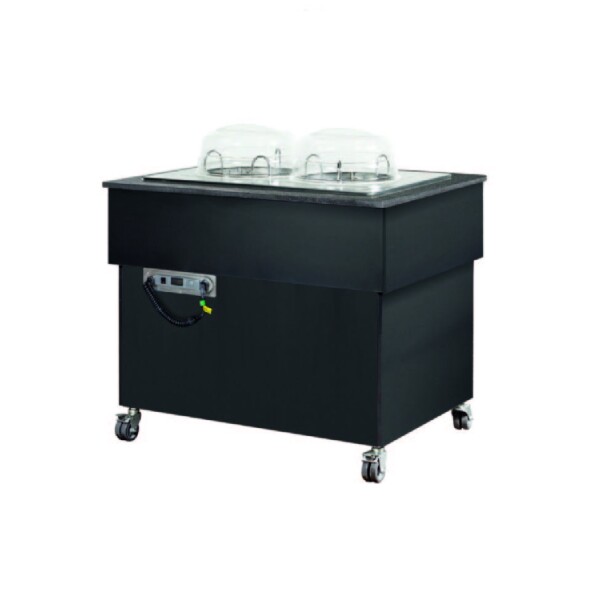 Arisco Tabak Otomatı Mobıle Plate Dispenser (Color: Wenge Or Black) Elektrikli Isıtmalı ( 240/320 Mm) Total Power (W) 2X750