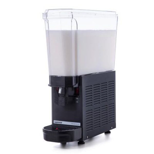 Samixir Klasik Mono Soğuk İçecek Dispenseri, 20 L, Karıştırıcılı, Siyah