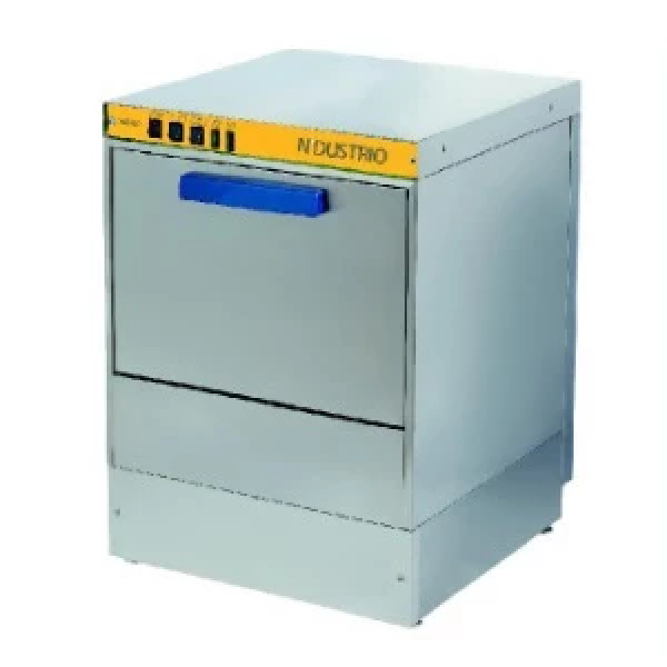 Ndustrio Tezgah Altı Bulaşık Makinesi - 500 Tabak / Saat - Drenaj Ve Parlatıcı Pompalı
