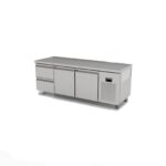 TPS-63-2D Tezgah Tip 3 Kapılı Snack Buzdolabı - 2 Çekmeceli + 2 Kapılı