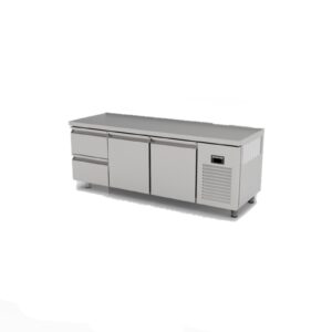 TPS-63-2D Tezgah Tip 3 Kapılı Snack Buzdolabı - 2 Çekmeceli + 2 Kapılı