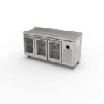 Tezgah Tip 3 Cam Kapılı Snack Yüksek Buzdolabı TPS-63-H-GD