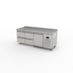 TPG-73-4D Tezgah Tip 3 Kapılı Gastronorm Buzdolabı - 4 Çekmeceli + 1 Kapılı