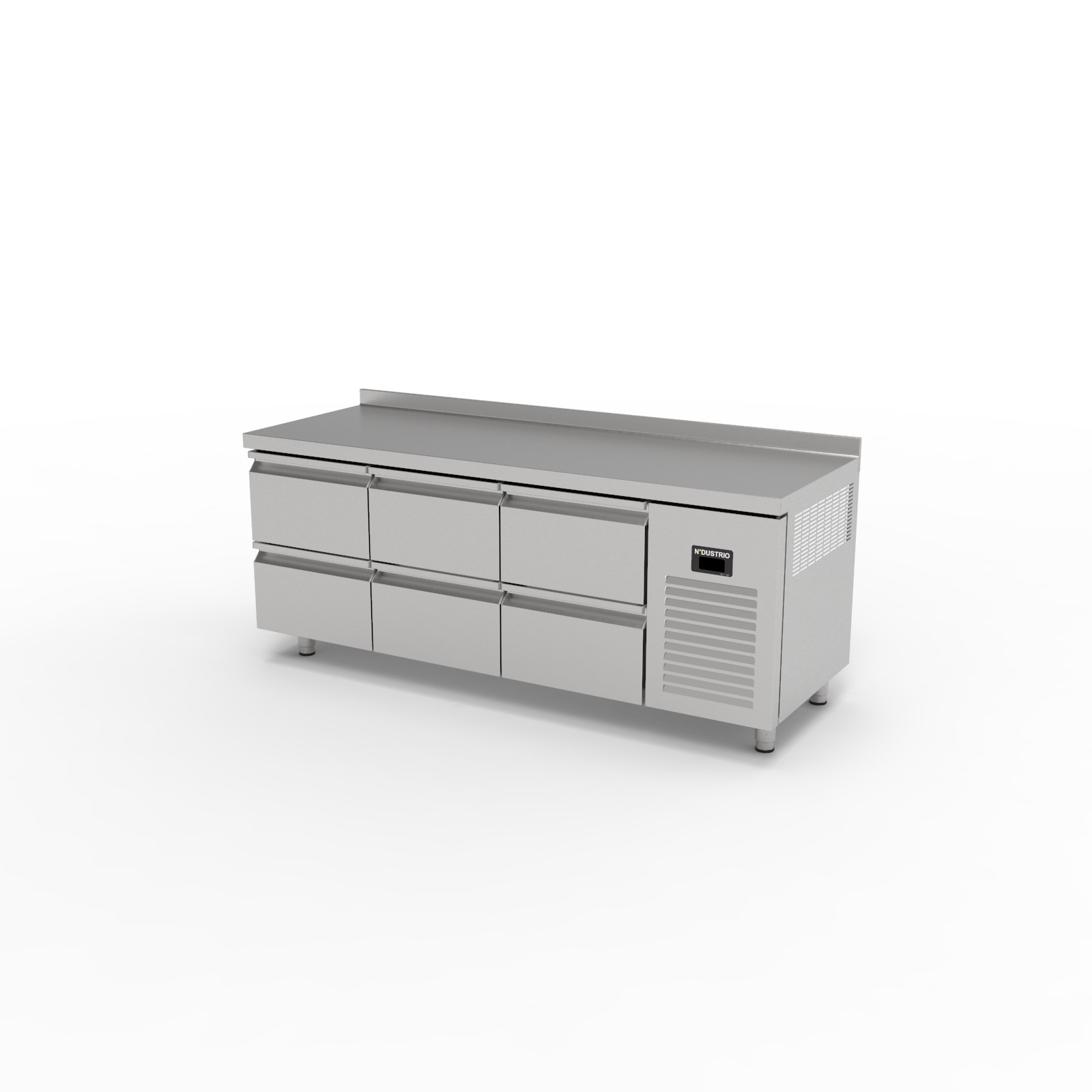 TPG-73-6D Tezgah Tip Gastronorm Buzdolabı - 6 Çekmeceli