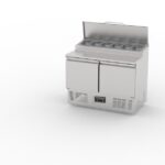 Tezgah Tip 2 Kapılı Gastronorm Kapaklı Salata Buzdolabı SLD 7105 HL SC