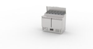 Tezgah Tip 2 Kapılı Gastronorm Kapaklı Salata Buzdolabı SLD 7105 HL SC